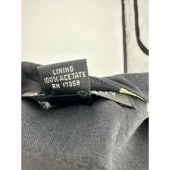 VTG 90s Ellen Tracy 100% Linen Dress 12 Black Floral Sheath Classic Cottagecore - Picture 5 of 14